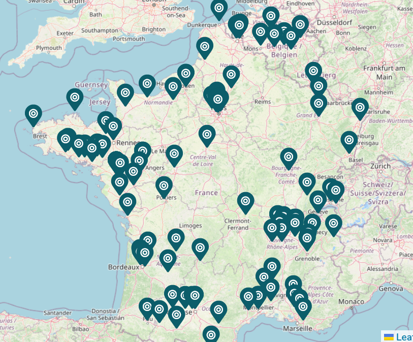 Implantation des 150 membres de la communaut&eacute; apprenante Robustesse et Soin au 20 janvier 2026